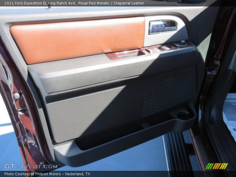 Royal Red Metallic / Chaparral Leather 2011 Ford Expedition EL King Ranch 4x4