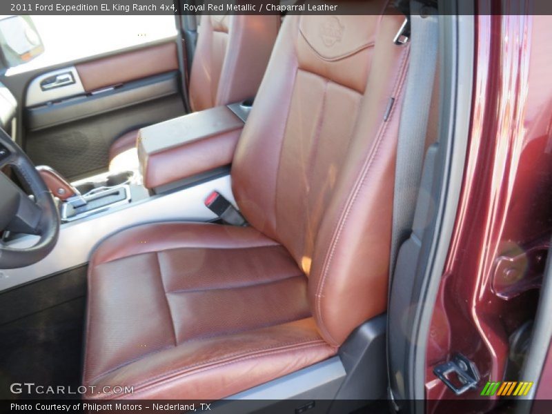 Front Seat of 2011 Expedition EL King Ranch 4x4