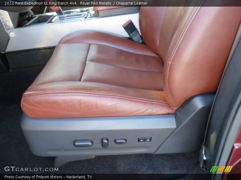 Front Seat of 2011 Expedition EL King Ranch 4x4