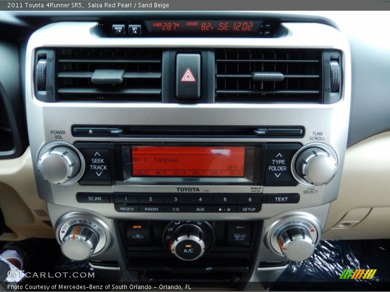 Controls of 2011 4Runner SR5