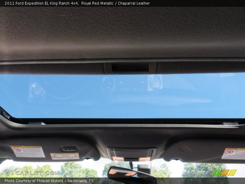 Royal Red Metallic / Chaparral Leather 2011 Ford Expedition EL King Ranch 4x4