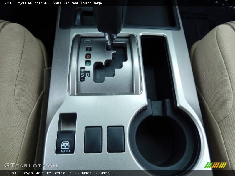  2011 4Runner SR5 5 Speed ECT-i Automatic Shifter