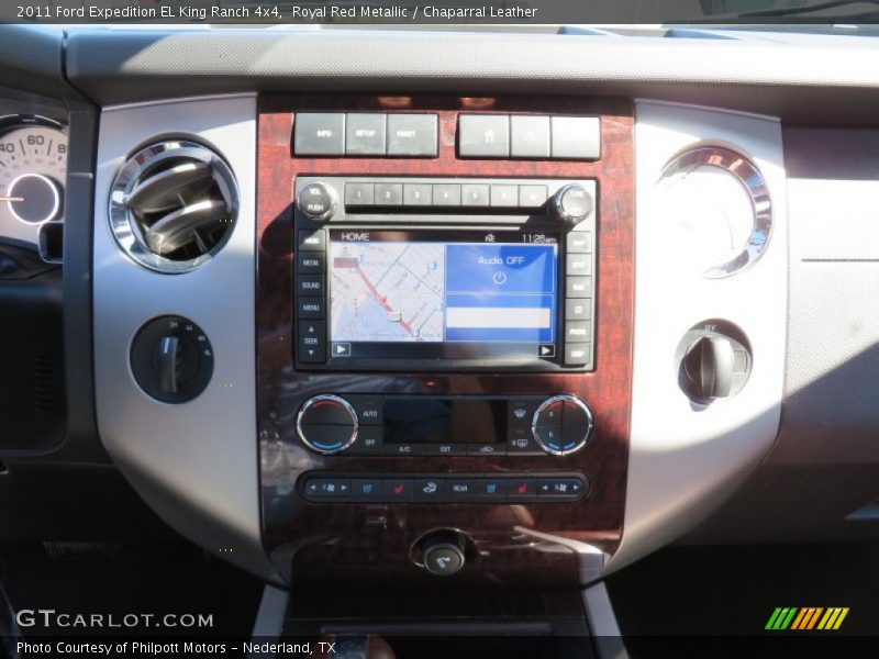 Royal Red Metallic / Chaparral Leather 2011 Ford Expedition EL King Ranch 4x4