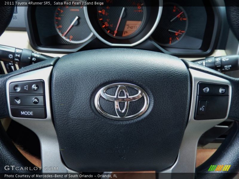 Salsa Red Pearl / Sand Beige 2011 Toyota 4Runner SR5