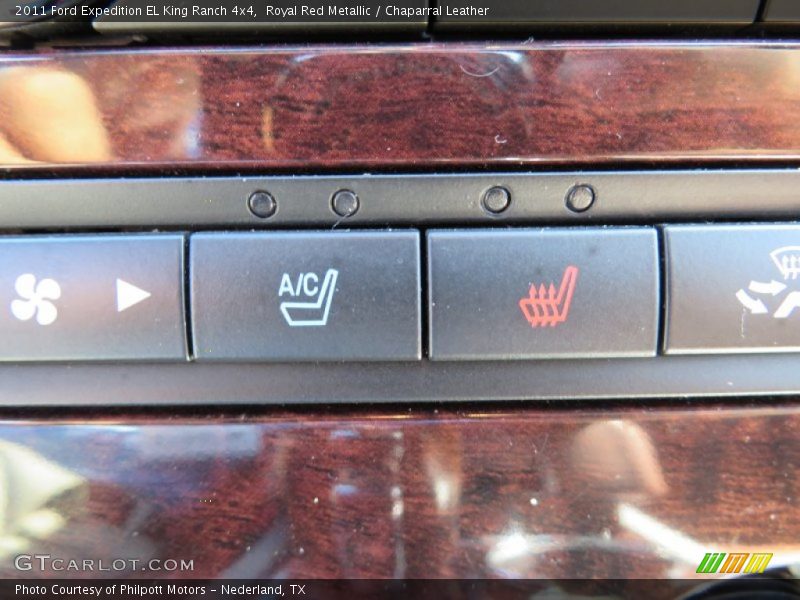 Royal Red Metallic / Chaparral Leather 2011 Ford Expedition EL King Ranch 4x4