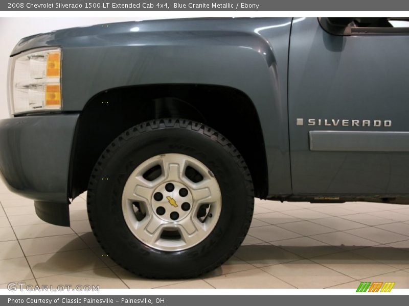 Blue Granite Metallic / Ebony 2008 Chevrolet Silverado 1500 LT Extended Cab 4x4