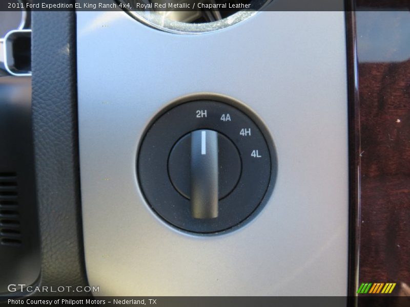 Controls of 2011 Expedition EL King Ranch 4x4