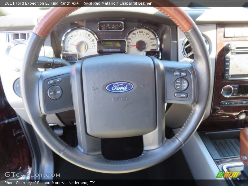  2011 Expedition EL King Ranch 4x4 Steering Wheel