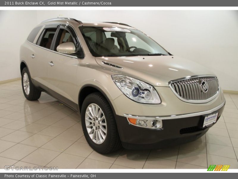 Gold Mist Metallic / Cashmere/Cocoa 2011 Buick Enclave CX