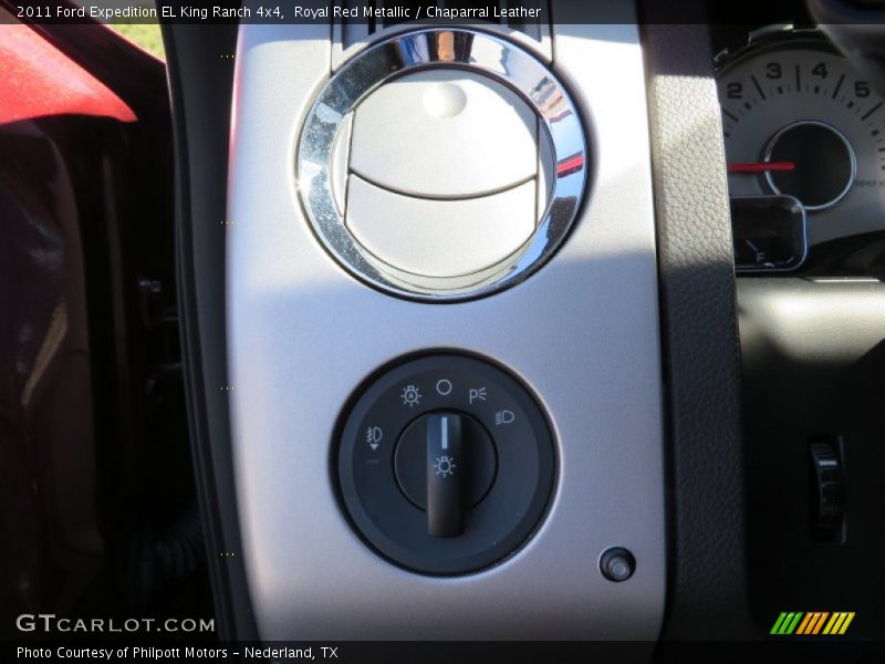 Controls of 2011 Expedition EL King Ranch 4x4