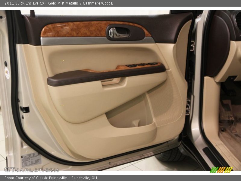 Gold Mist Metallic / Cashmere/Cocoa 2011 Buick Enclave CX