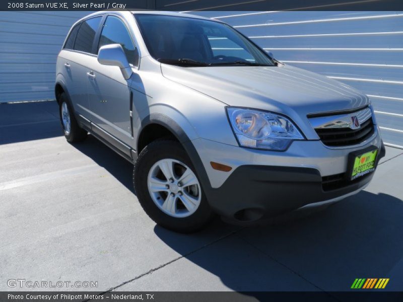 Silver Pearl / Gray 2008 Saturn VUE XE