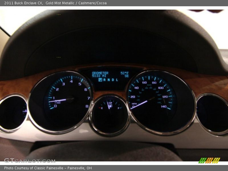 Gold Mist Metallic / Cashmere/Cocoa 2011 Buick Enclave CX