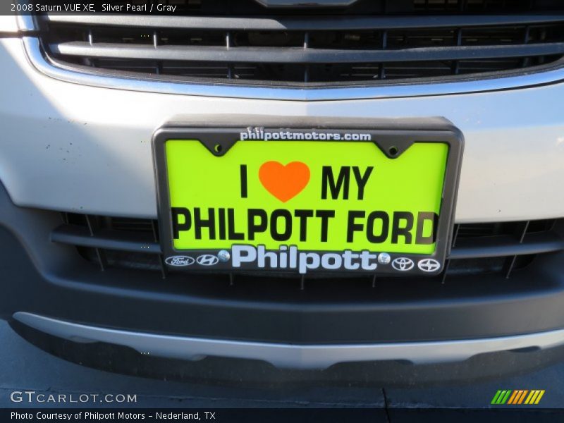 Silver Pearl / Gray 2008 Saturn VUE XE