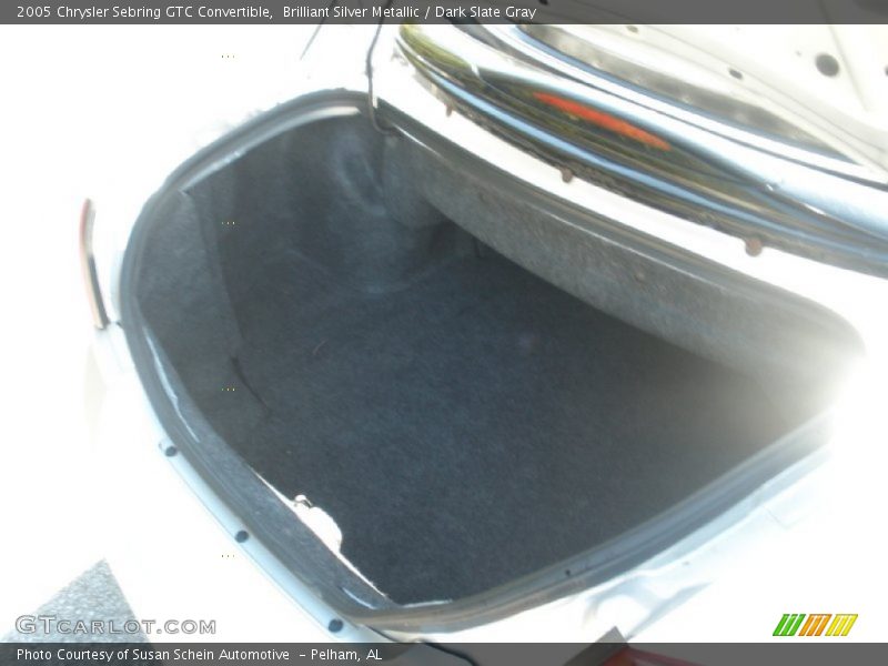 Brilliant Silver Metallic / Dark Slate Gray 2005 Chrysler Sebring GTC Convertible