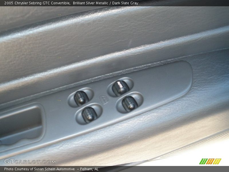 Brilliant Silver Metallic / Dark Slate Gray 2005 Chrysler Sebring GTC Convertible