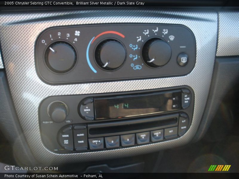 Brilliant Silver Metallic / Dark Slate Gray 2005 Chrysler Sebring GTC Convertible