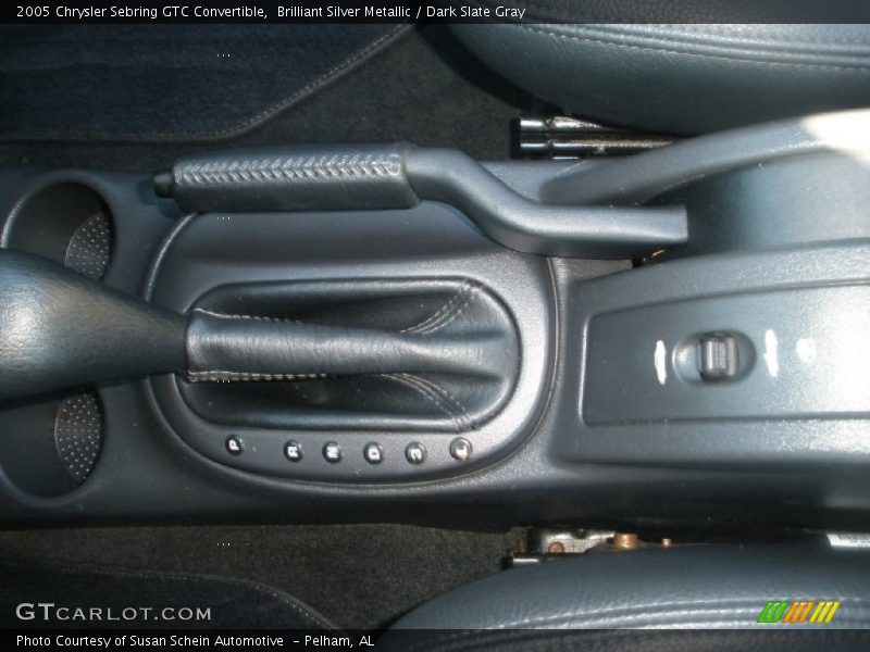 Brilliant Silver Metallic / Dark Slate Gray 2005 Chrysler Sebring GTC Convertible