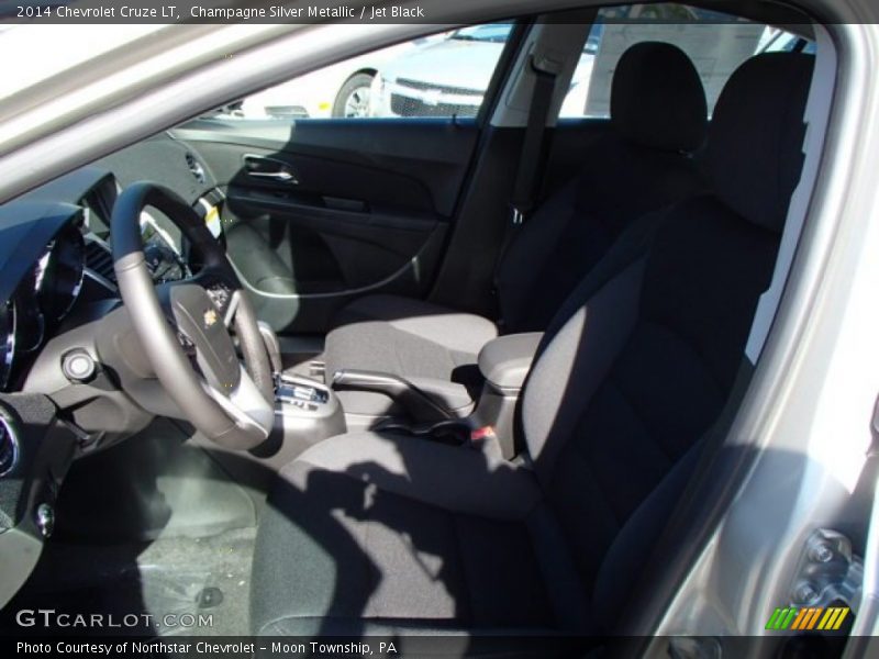 Champagne Silver Metallic / Jet Black 2014 Chevrolet Cruze LT