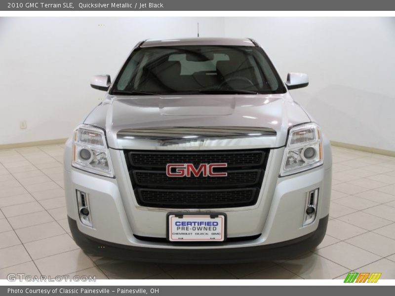 Quicksilver Metallic / Jet Black 2010 GMC Terrain SLE