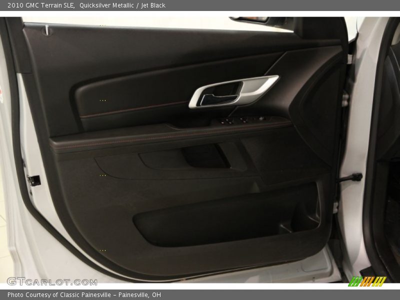 Quicksilver Metallic / Jet Black 2010 GMC Terrain SLE