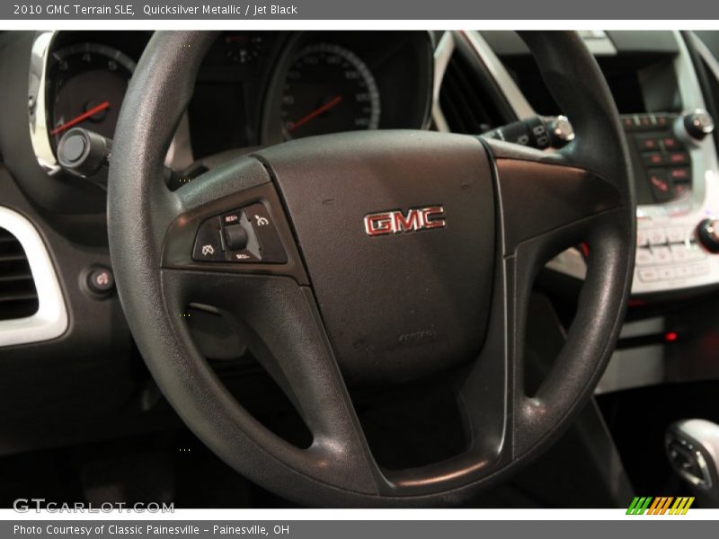 Quicksilver Metallic / Jet Black 2010 GMC Terrain SLE