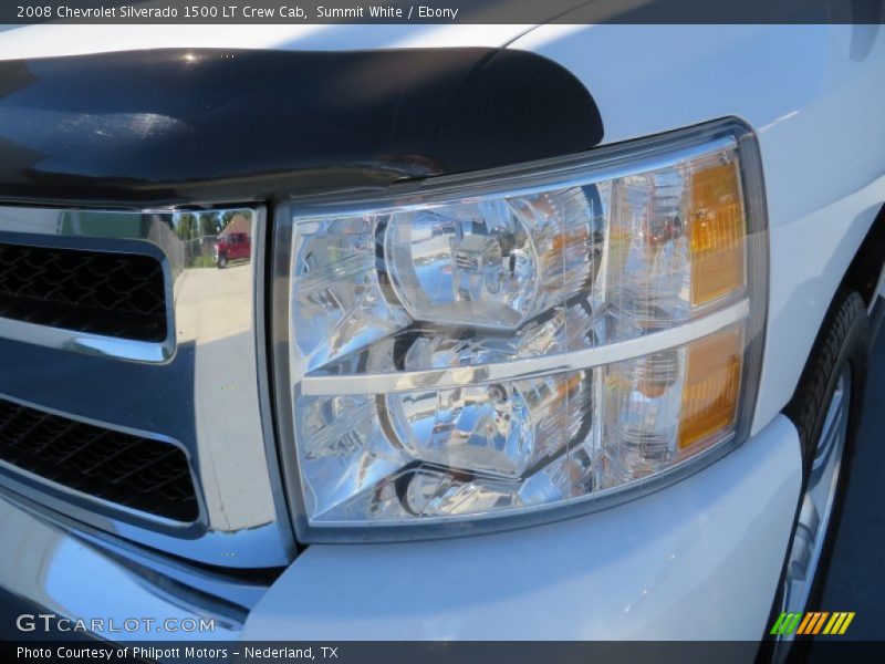 Summit White / Ebony 2008 Chevrolet Silverado 1500 LT Crew Cab