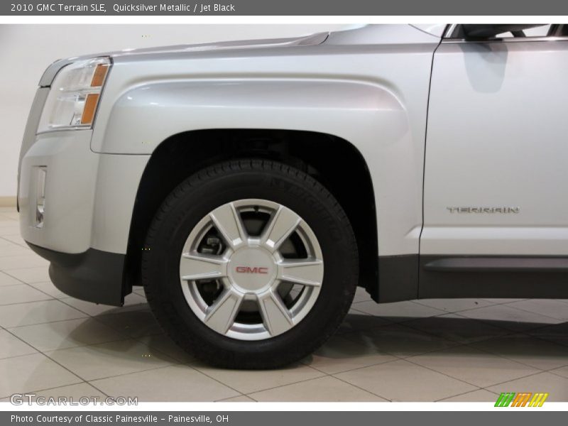 Quicksilver Metallic / Jet Black 2010 GMC Terrain SLE