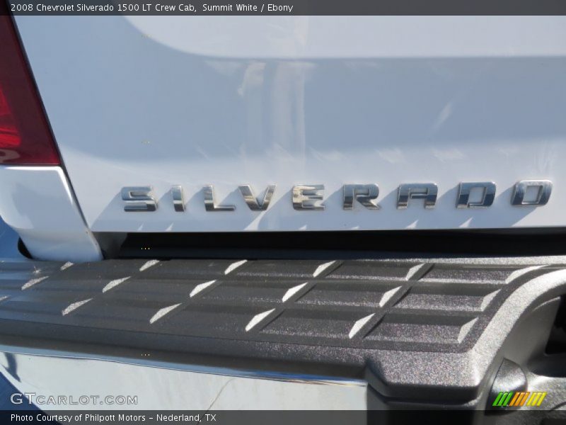 Summit White / Ebony 2008 Chevrolet Silverado 1500 LT Crew Cab