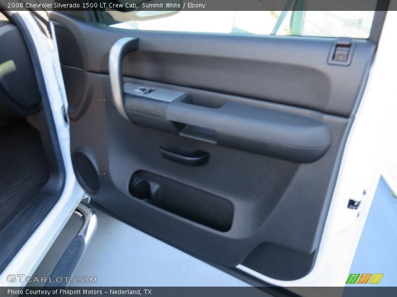 Summit White / Ebony 2008 Chevrolet Silverado 1500 LT Crew Cab