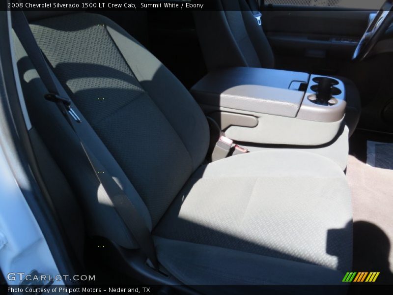 Summit White / Ebony 2008 Chevrolet Silverado 1500 LT Crew Cab