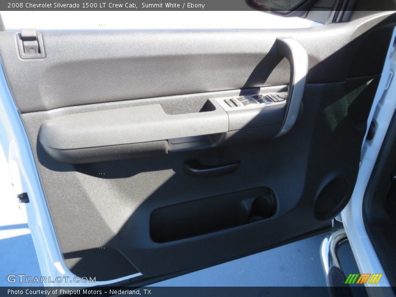 Summit White / Ebony 2008 Chevrolet Silverado 1500 LT Crew Cab