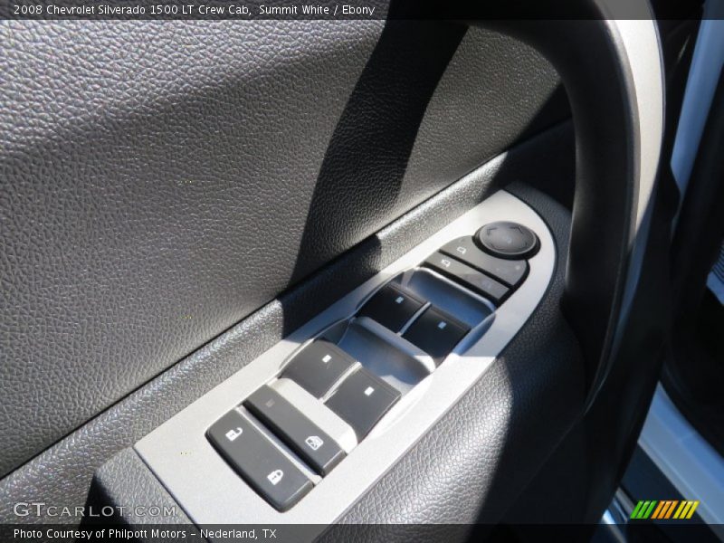 Summit White / Ebony 2008 Chevrolet Silverado 1500 LT Crew Cab