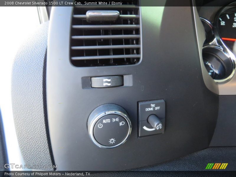 Summit White / Ebony 2008 Chevrolet Silverado 1500 LT Crew Cab
