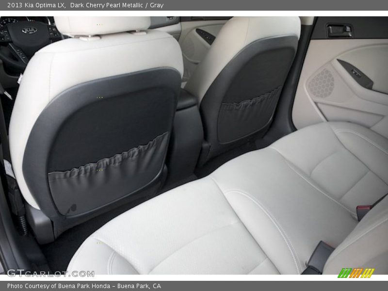 Dark Cherry Pearl Metallic / Gray 2013 Kia Optima LX