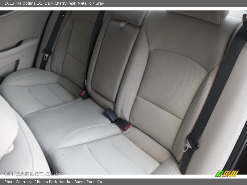 Dark Cherry Pearl Metallic / Gray 2013 Kia Optima LX