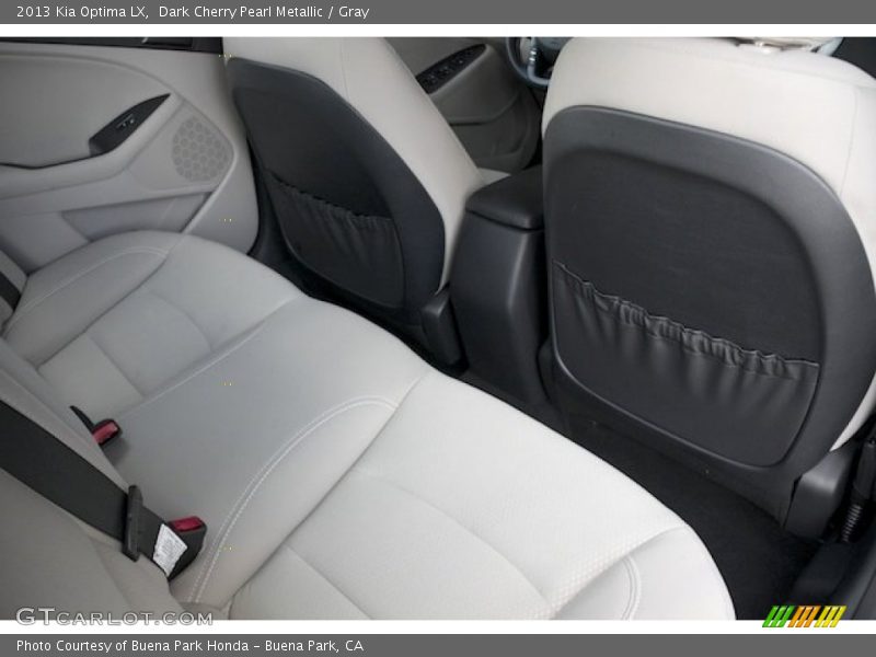 Dark Cherry Pearl Metallic / Gray 2013 Kia Optima LX