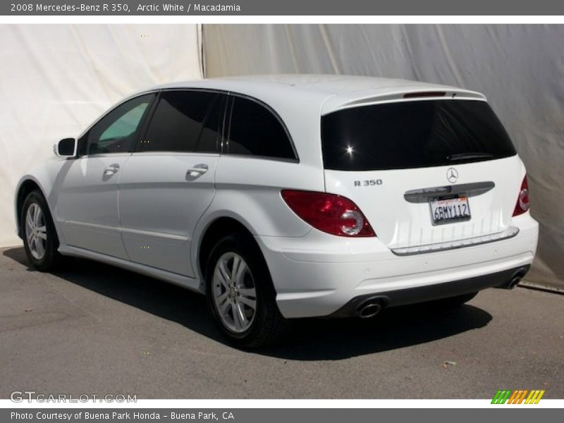 Arctic White / Macadamia 2008 Mercedes-Benz R 350