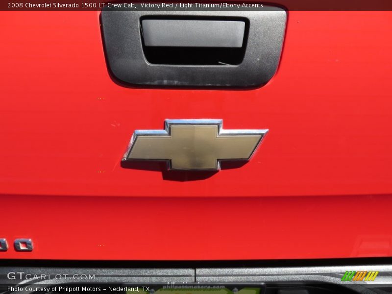 Victory Red / Light Titanium/Ebony Accents 2008 Chevrolet Silverado 1500 LT Crew Cab