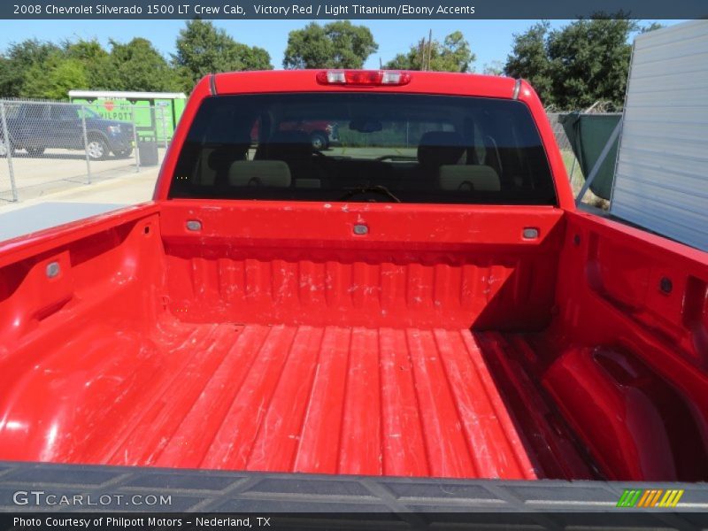 Victory Red / Light Titanium/Ebony Accents 2008 Chevrolet Silverado 1500 LT Crew Cab