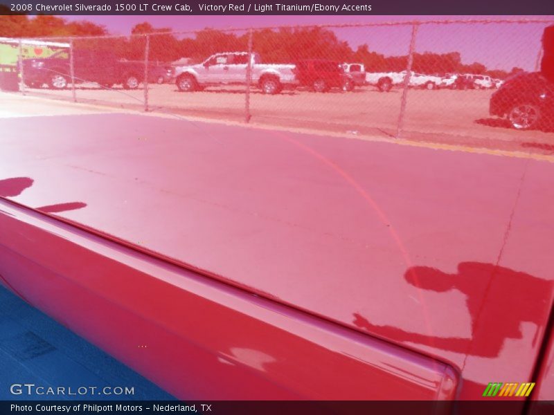 Victory Red / Light Titanium/Ebony Accents 2008 Chevrolet Silverado 1500 LT Crew Cab