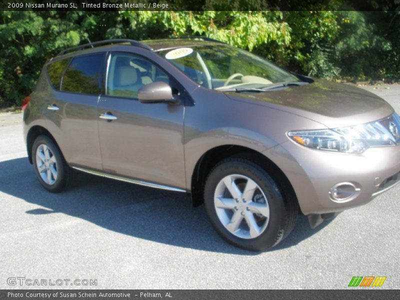 Tinted Bronze Metallic / Beige 2009 Nissan Murano SL