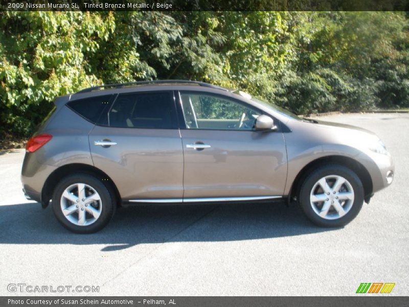 Tinted Bronze Metallic / Beige 2009 Nissan Murano SL