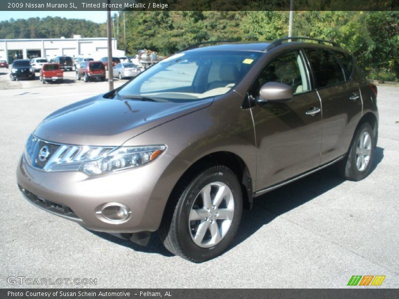 Tinted Bronze Metallic / Beige 2009 Nissan Murano SL