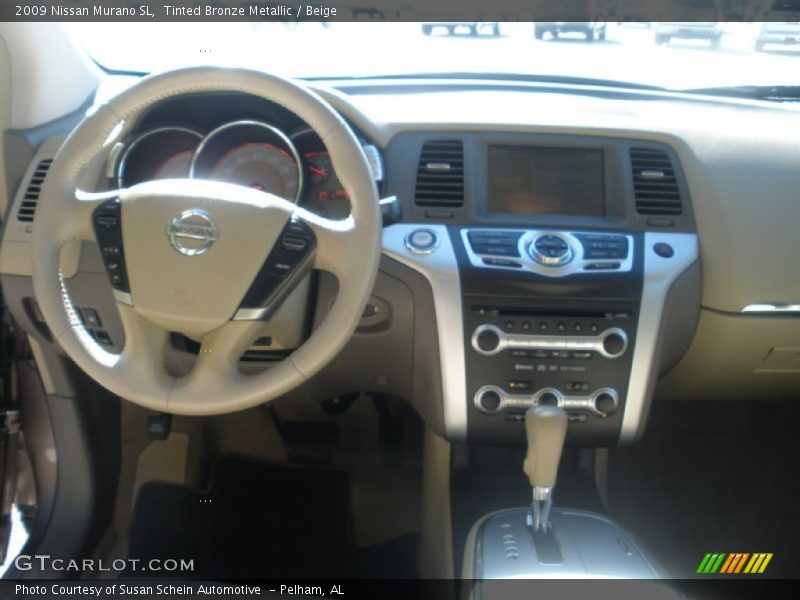Tinted Bronze Metallic / Beige 2009 Nissan Murano SL