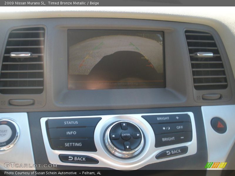 Tinted Bronze Metallic / Beige 2009 Nissan Murano SL