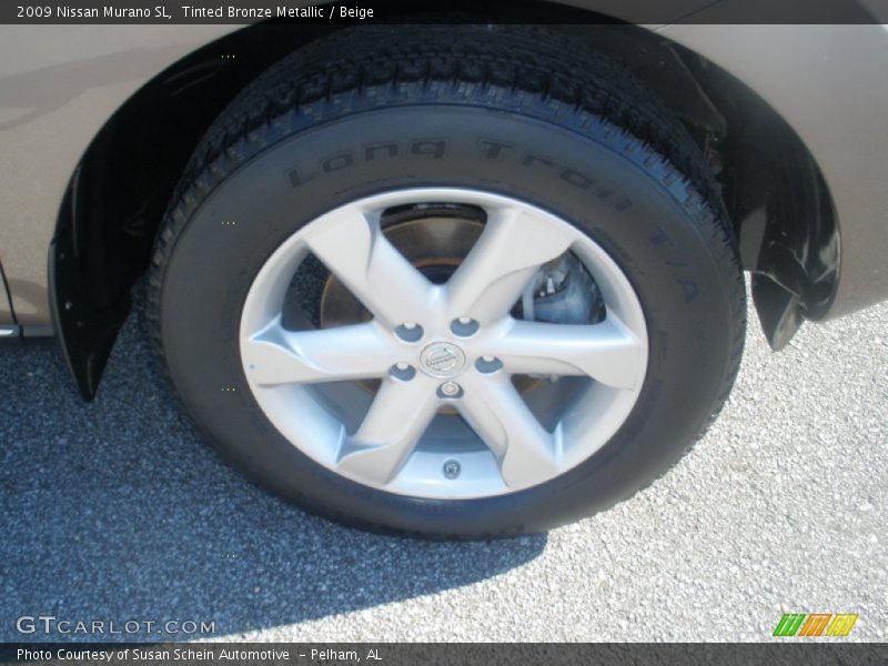 Tinted Bronze Metallic / Beige 2009 Nissan Murano SL
