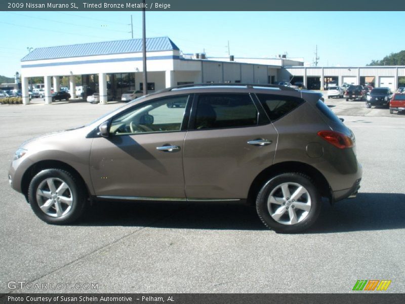 Tinted Bronze Metallic / Beige 2009 Nissan Murano SL