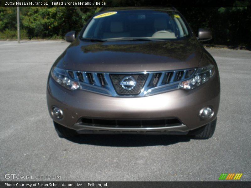 Tinted Bronze Metallic / Beige 2009 Nissan Murano SL