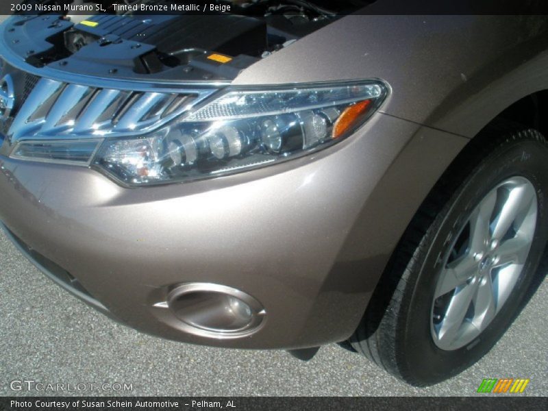 Tinted Bronze Metallic / Beige 2009 Nissan Murano SL